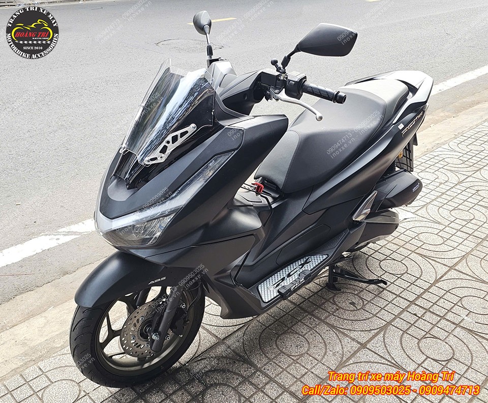 Thảm để chân PCX 160 2025 nhôm CNC