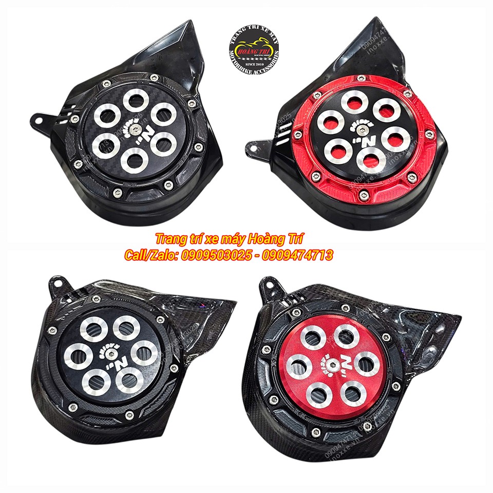 Ốp lốc nồi xoay Nui Racing cho xe Stylo 160/Giorno 125 Thái Lan