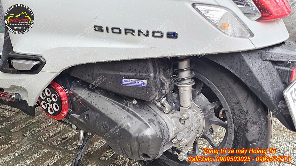 Ốp lốc nồi xoay Nui Racing cho xe Stylo 160/Giorno 125 Thái Lan