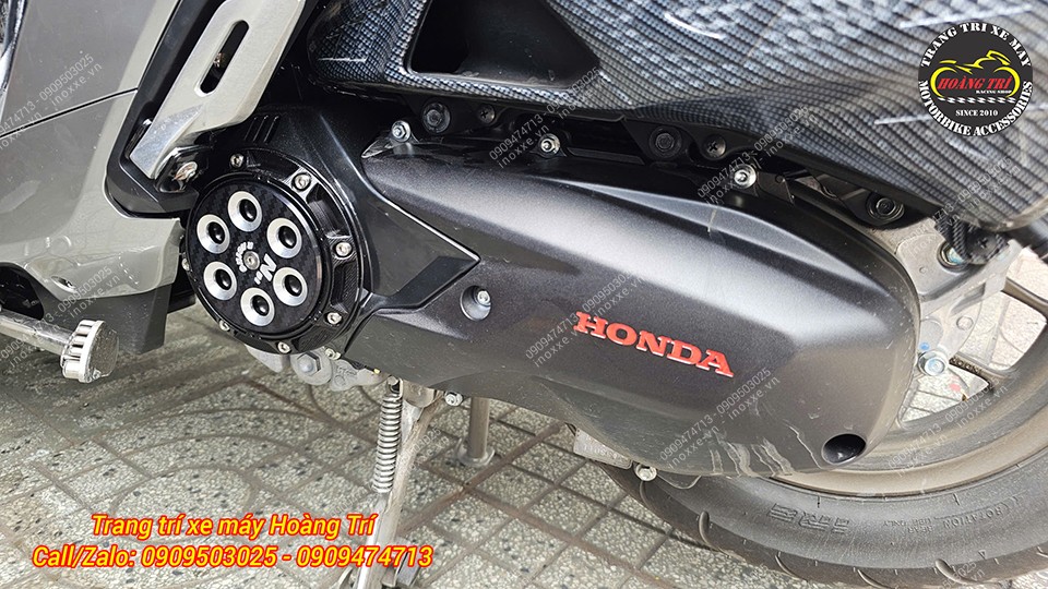 Ốp lốc nồi xoay Nui Racing cho xe Stylo 160/Giorno 125 Thái Lan