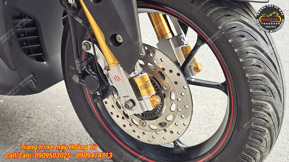 Phuộc trước Kingham Yahama NVX