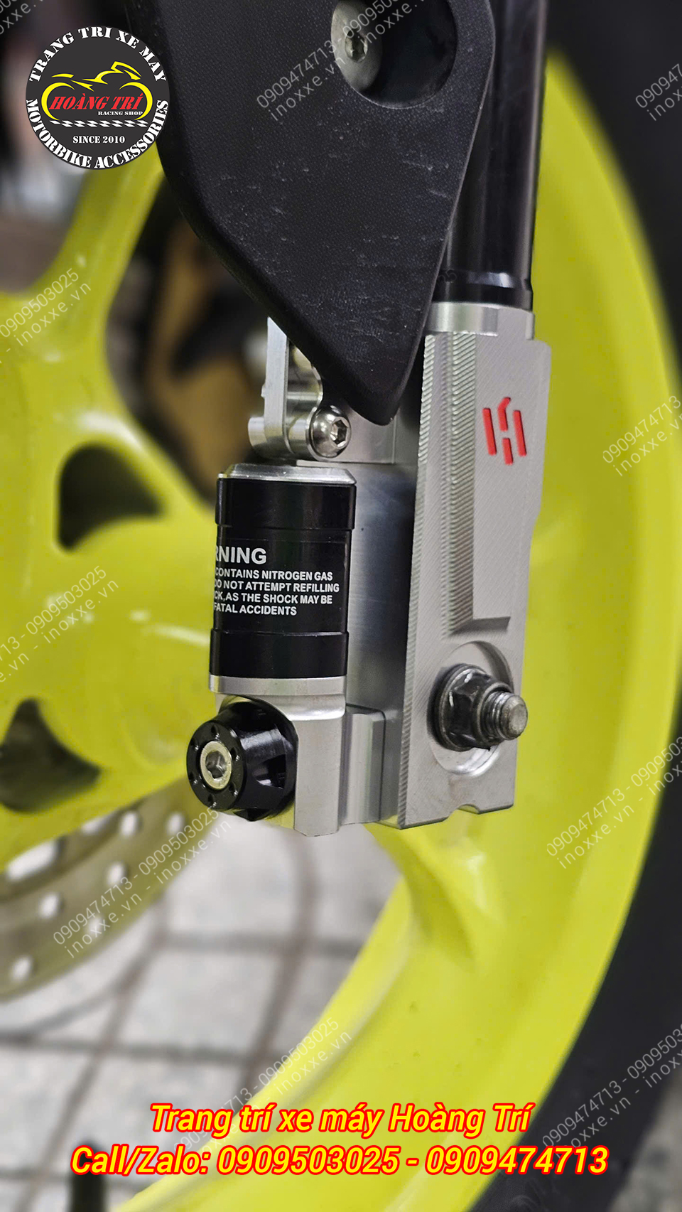 Phuộc trước Kingham Yahama NVX