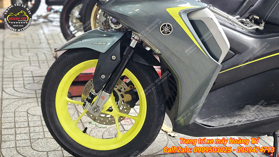 Phuộc trước Kingham Yahama NVX