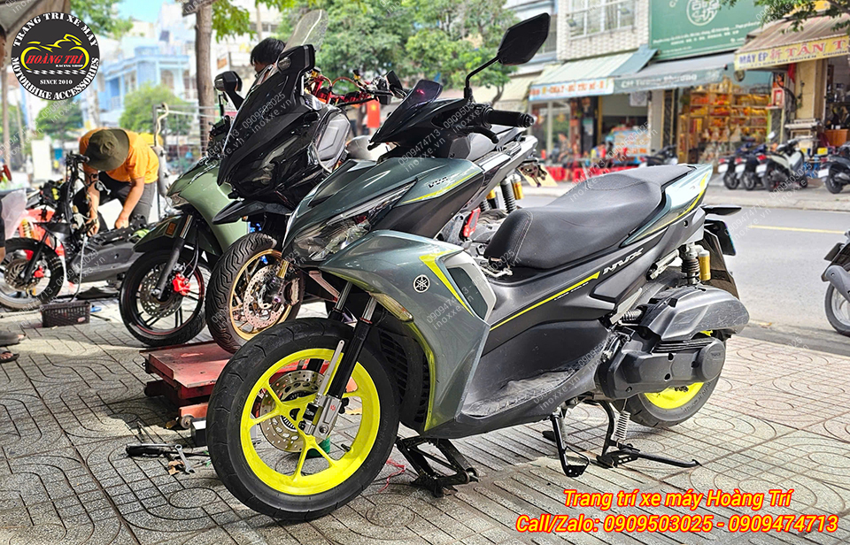 Phuộc trước Kingham Yahama NVX