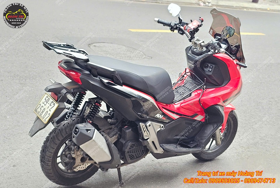 Phuộc bình dầu YSS G-TX lắp chuẩn cho xe ADV 150/ADV 160 hàng chính hãng Thái Lan