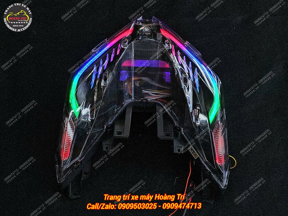 Bộ đèn bi cầu đúc khuôn cho xe Vario 125/150