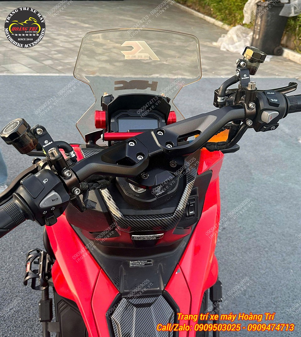 Ghi đông Batman JGZ cho xe ADV 150/160 nhôm CNC