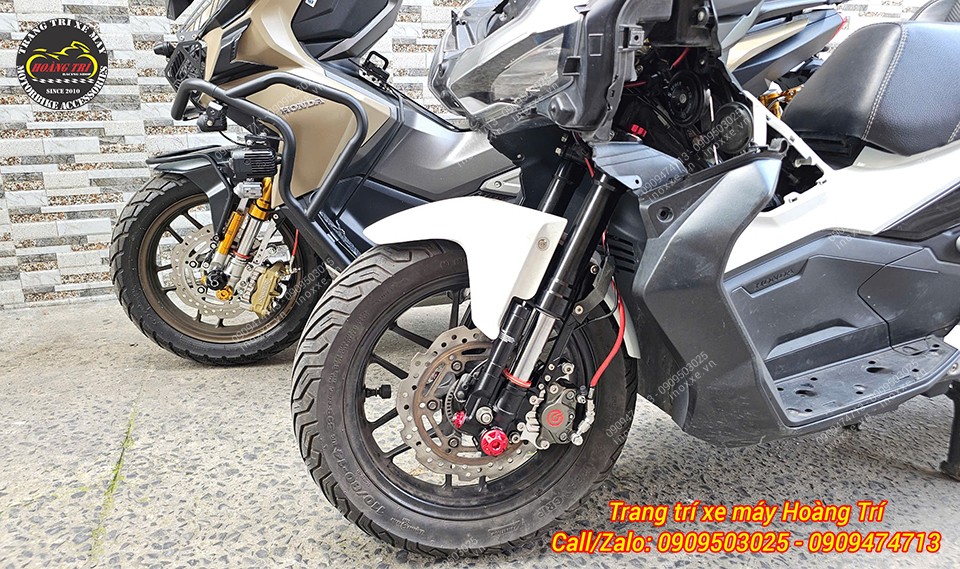 Phuộc độ cho xe ADV 150/ADV 160 - Phuộc Upside Down KingHam