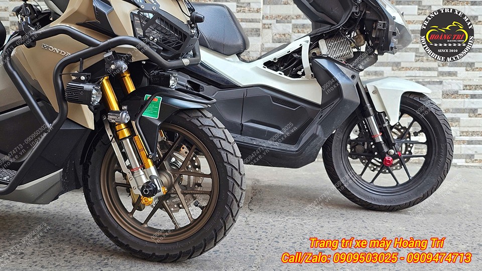 Phuộc độ cho xe ADV 150/ADV 160 - Phuộc Upside Down KingHam