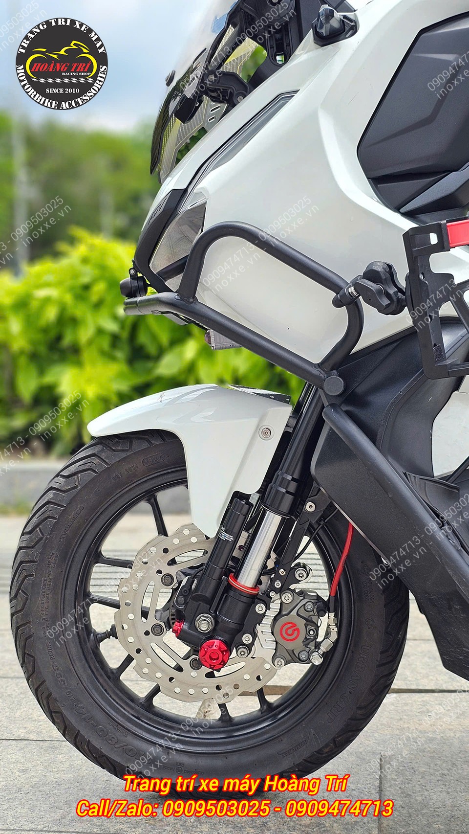 Phuộc độ cho xe ADV 150/ADV 160 - Phuộc Upside Down KingHam