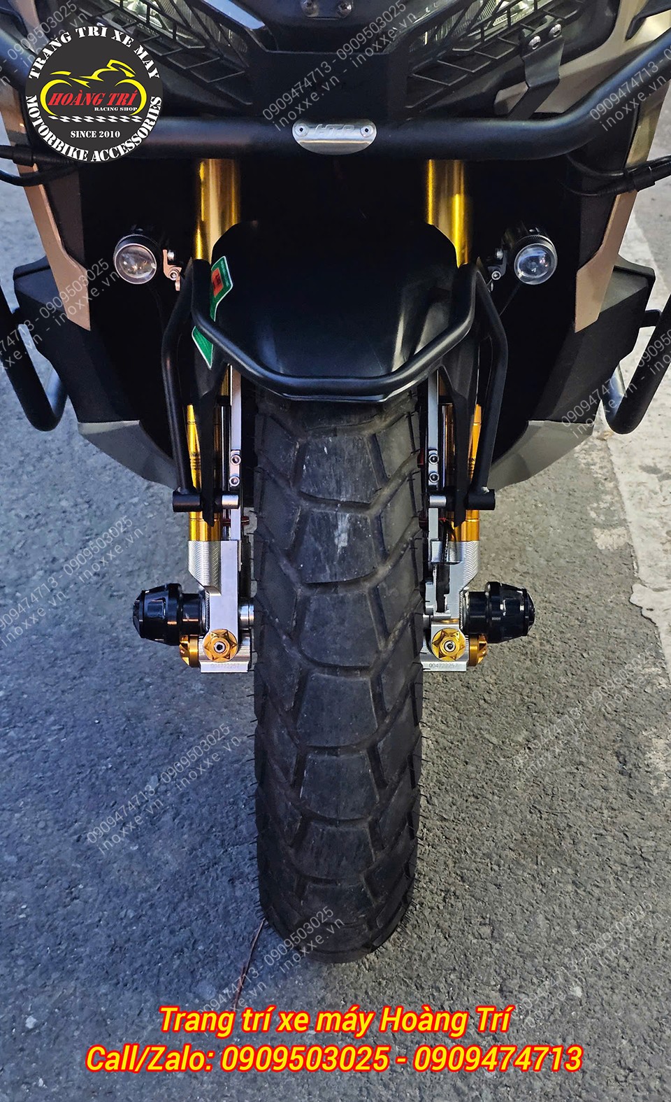 Phuộc độ cho xe ADV 150/ADV 160 - Phuộc Upside Down KingHam