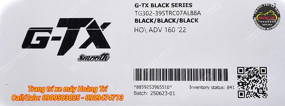Phuộc bình dầu YSS G-TX lắp chuẩn cho xe ADV 150/ADV 160 hàng chính hãng Thái Lan