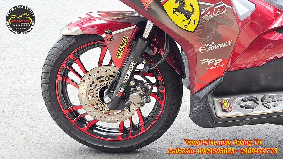 Mâm kuni lốc xoáy cho xe Airblade 2020 ABS và CBS