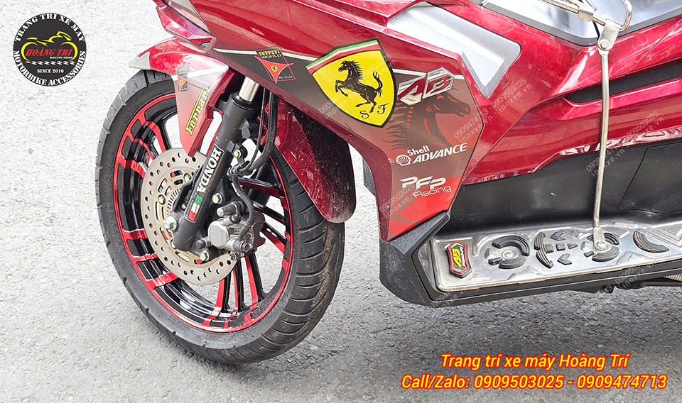 Mâm kuni lốc xoáy cho xe Airblade 2020 ABS và CBS