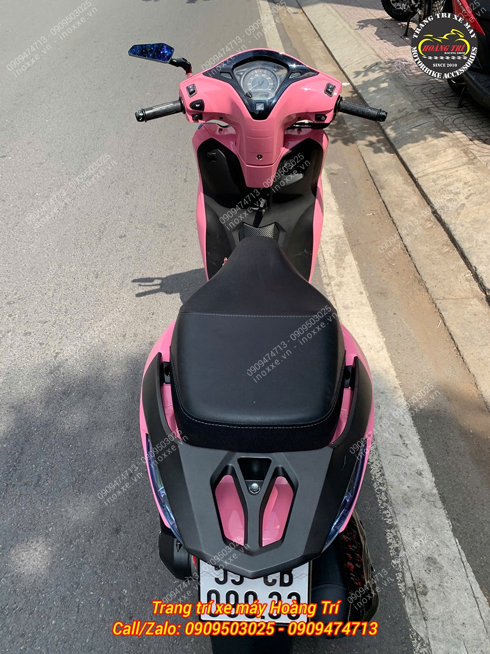 Dán decal đổi màu xe Lead