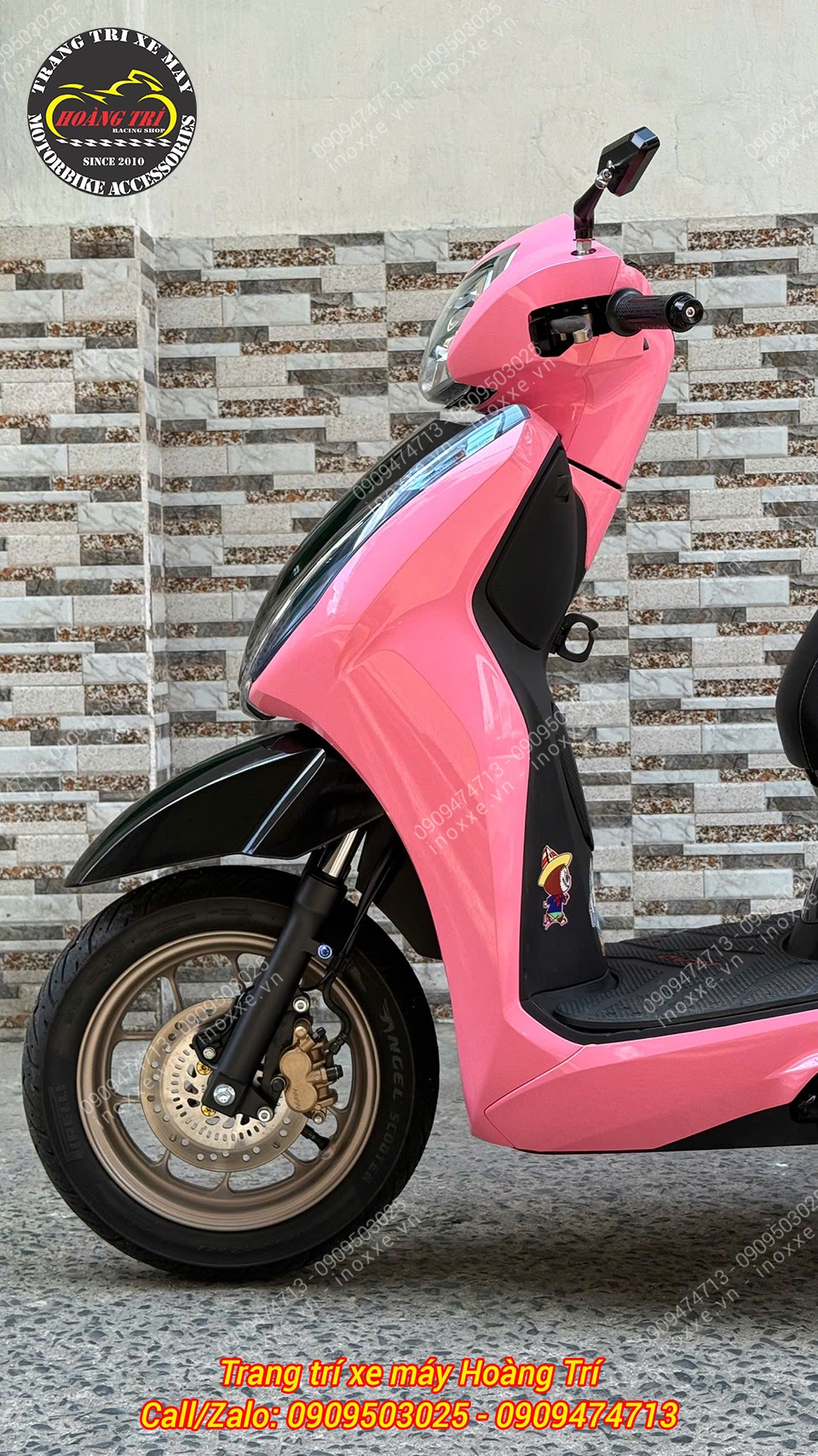 Dán decal đổi màu xe Lead