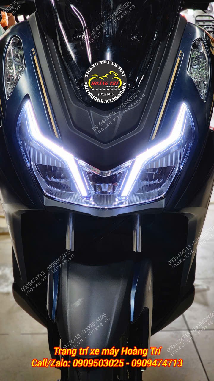 Độ đèn Led Audi cho xe Yamaha Lexi 155