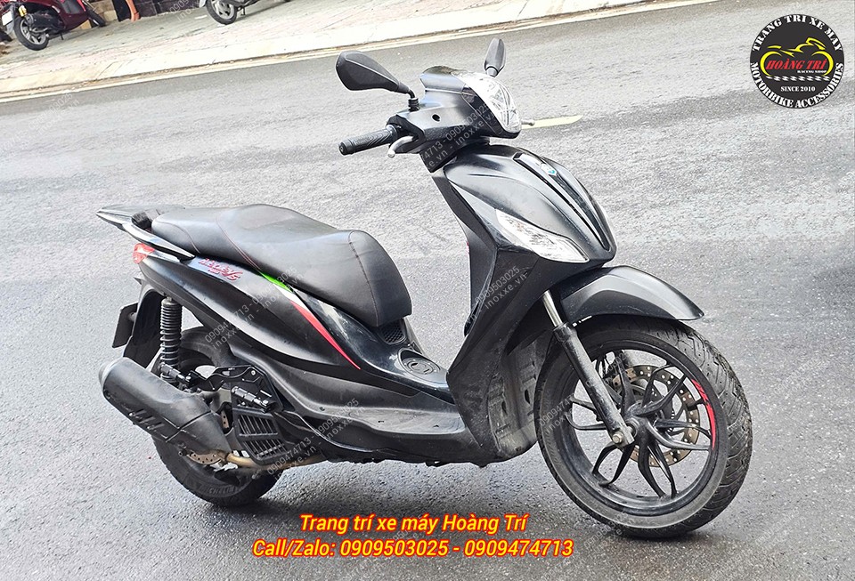 Gác chân phụ HTR độ cho xe Piaggio Medley