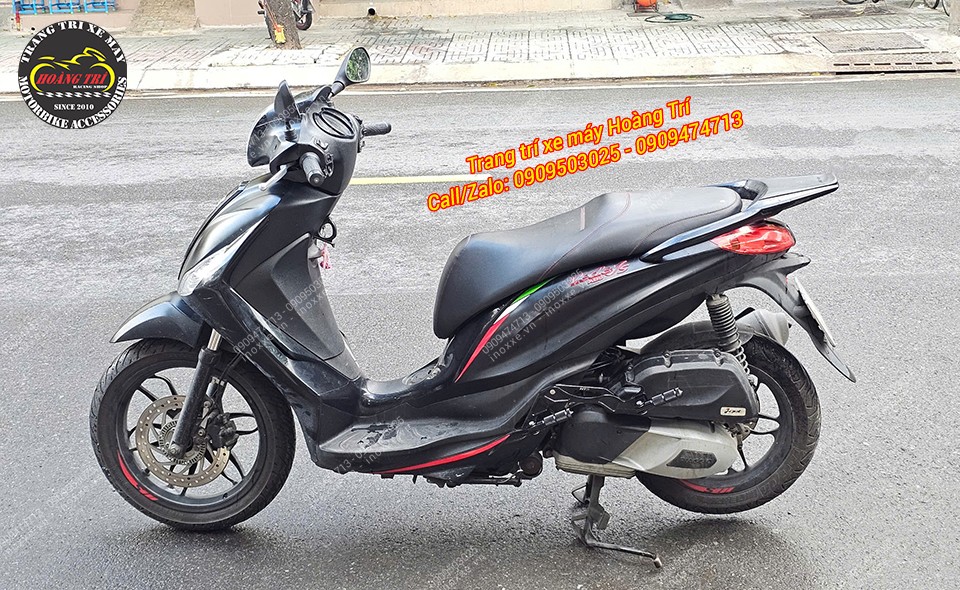 Gác chân phụ HTR độ cho xe Piaggio Medley