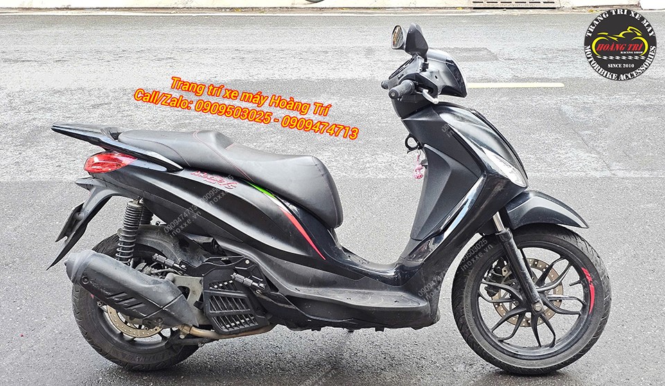 Gác chân phụ HTR độ cho xe Piaggio Medley