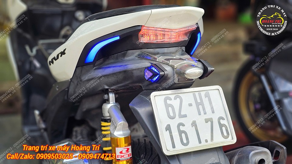 Độ đèn Led Daylight cho xe NVX V1