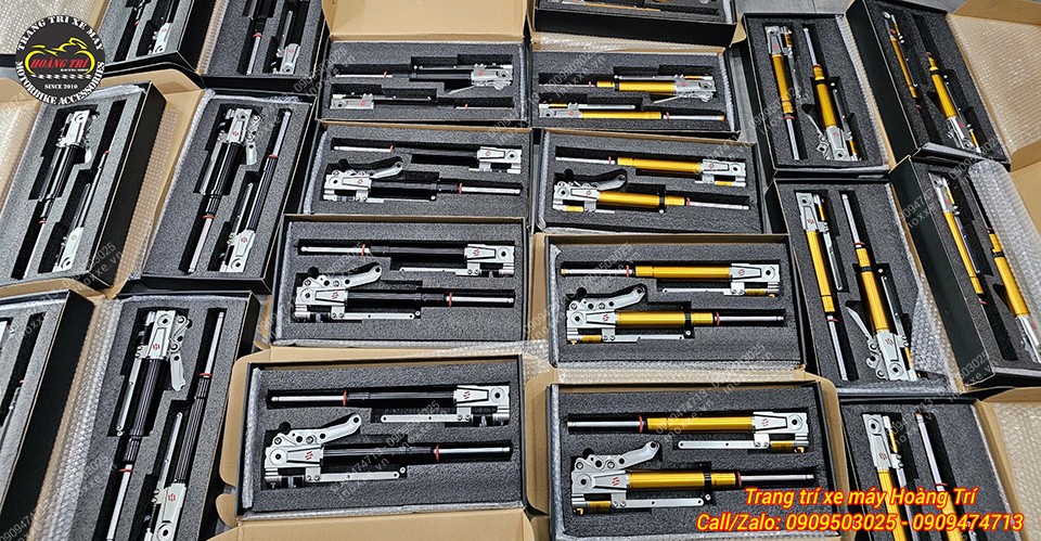 Phuộc trước Kingham Yahama NVX