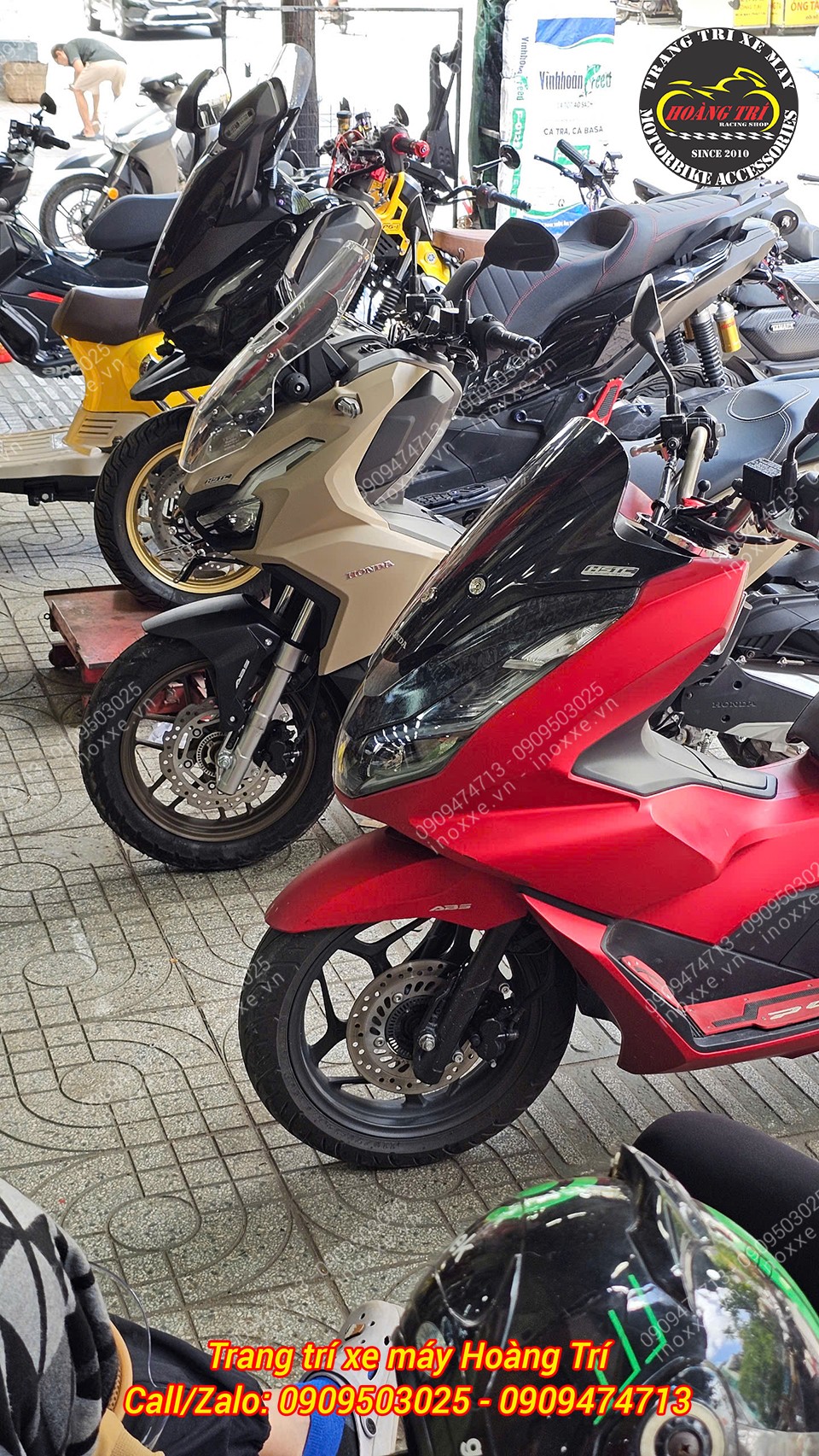 Mặt nạ chắn gió HTR dành cho PCX 160 kiểu Indonesia