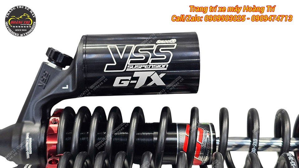 Phuộc bình dầu YSS G-TX lắp chuẩn cho xe PCX 160 hàng chính hãng Thái Lan