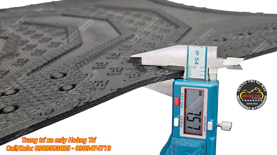 Thảm để chân cao su Vinfast Motio