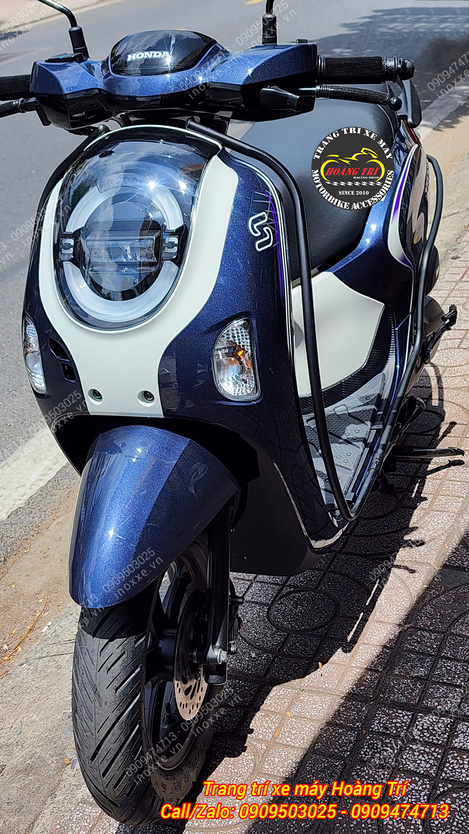 Khung bảo vệ xe Scoopy 2024-2025