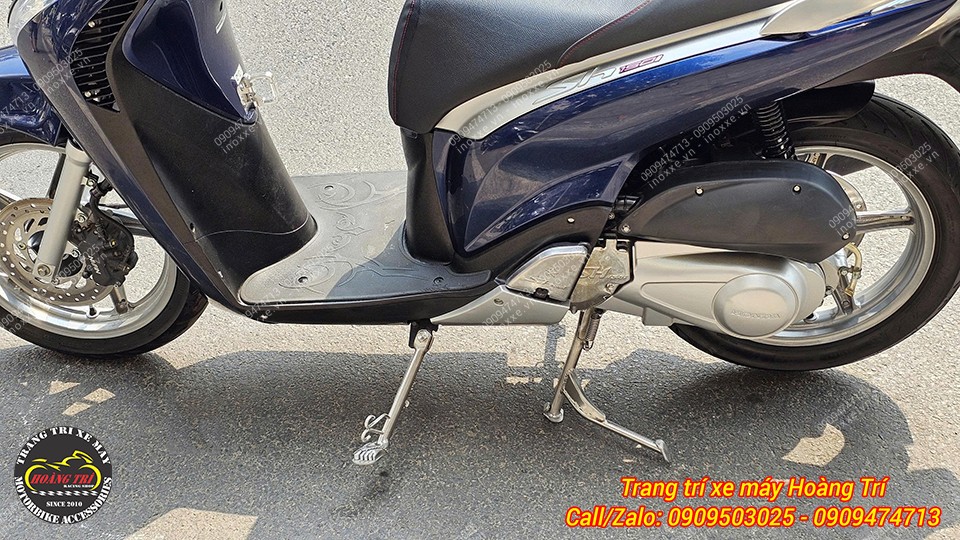 Chân chống inox dành cho SH Ý
