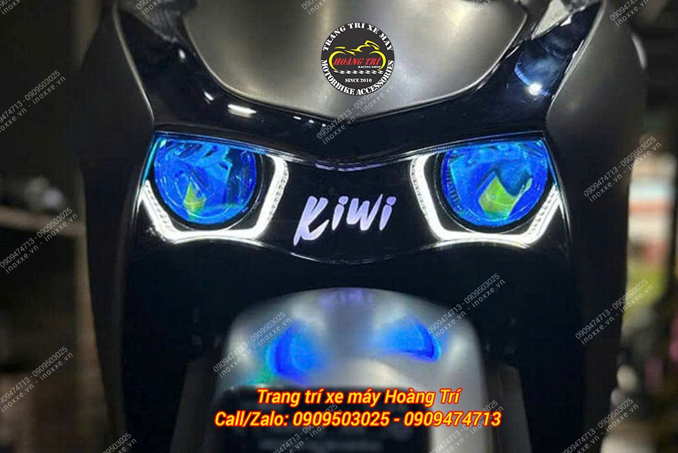 Trọn bộ đèn bi cầu, đèn Led Audi trước sau đúc khuôn cho xe SH VN 125/150/160/350