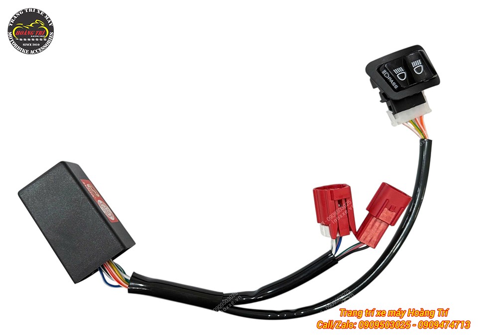 Mạch tắt mở đèn Stylo 160 tích hợp công tắc Passing nhấn giữ 3 giây