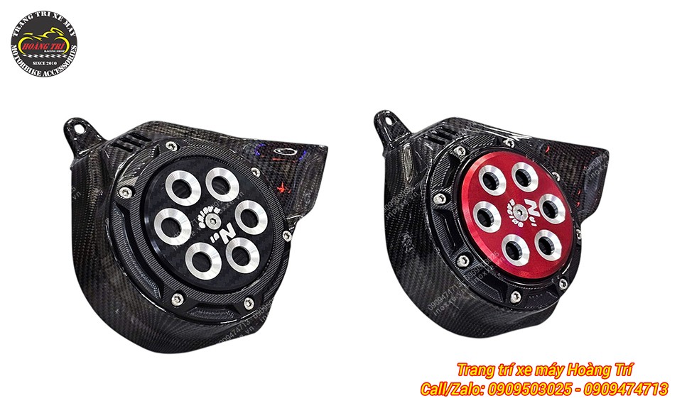 Ốp lốc nồi xoay Nui Racing cho xe Stylo 160/Giorno 125 Thái Lan