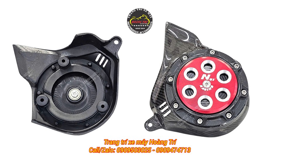 Ốp lốc nồi xoay Nui Racing cho xe Stylo 160/Giorno 125 Thái Lan