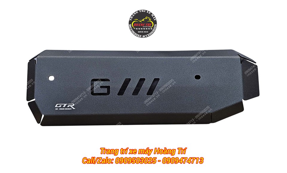 Ốp pô Stylo 160 nhôm CNC kiểu GTR