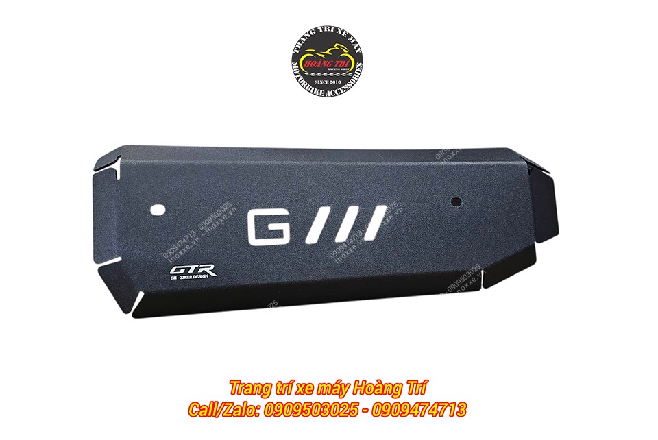 Ốp pô Stylo 160 nhôm CNC kiểu GTR