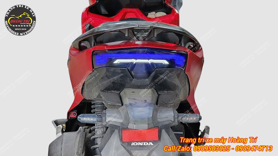 Cụm đèn hậu Audi Shark Power cho xe Vario 125/150 có chỉnh màu