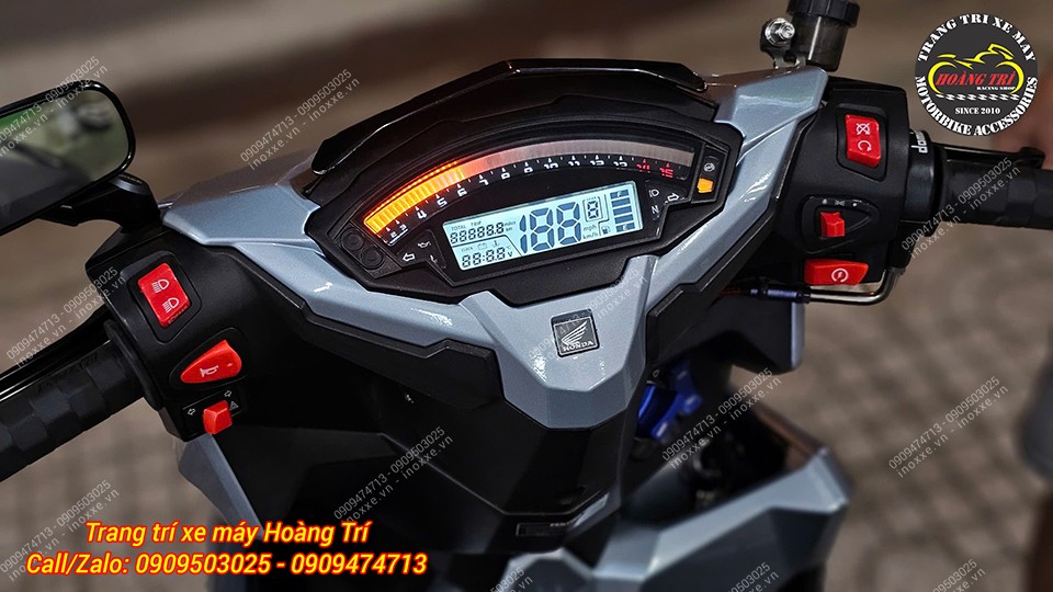 Độ đồng hồ ZX10R cho xe Vario/Click Thái