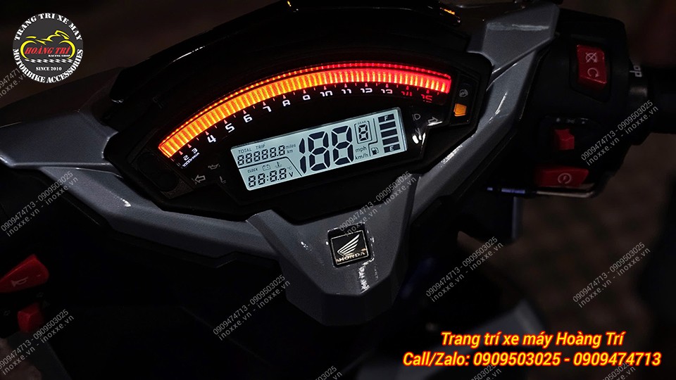 Độ đồng hồ ZX10R cho xe Vario/Click Thái