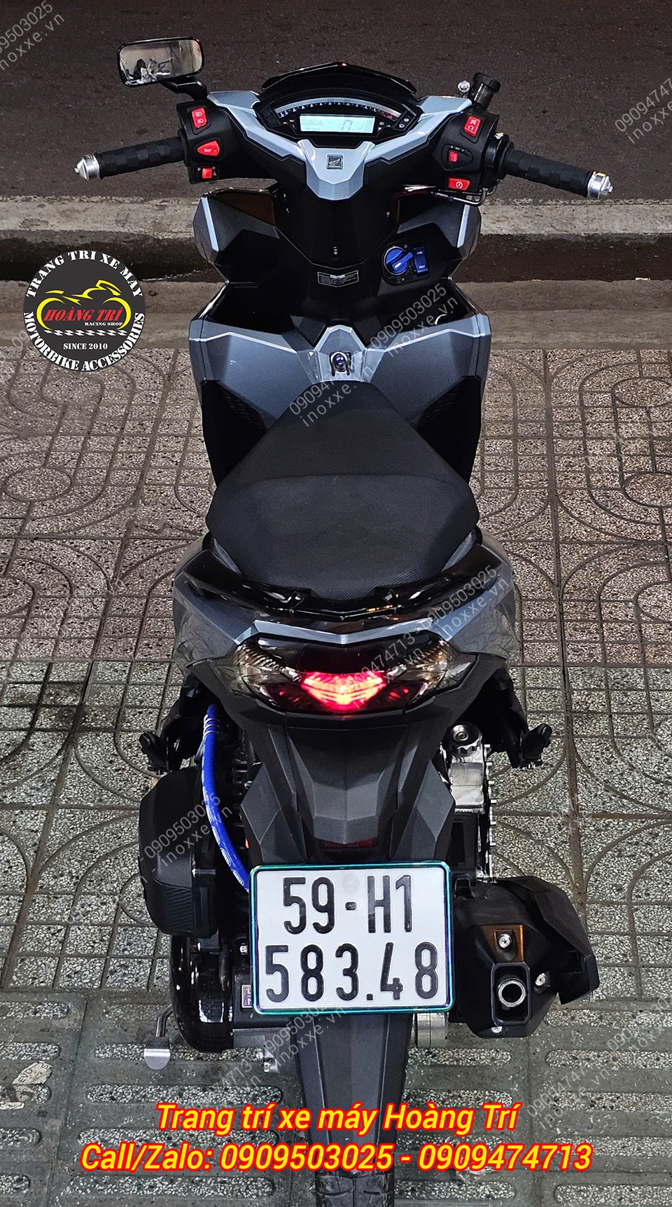 Độ đồng hồ ZX10R cho xe Vario/Click Thái