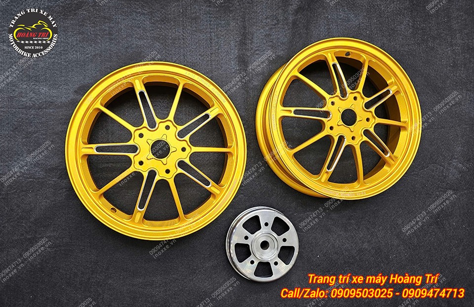 Mâm CNC X1R T6061 Stars HX002 Vespa GTS, Vespa Primavera-Vespa Sprint
