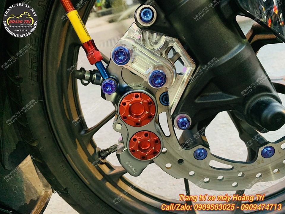 Heo Dầu ADELIN 4 piston Forged CNC - ADL 11
