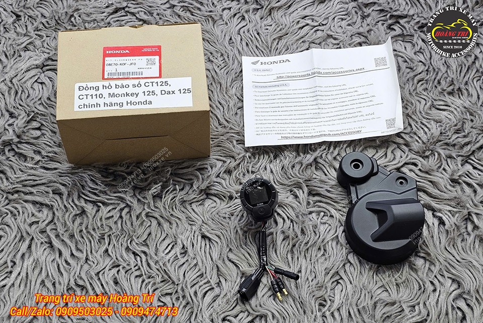 Đồng hồ báo số CT125 chính hãng Honda