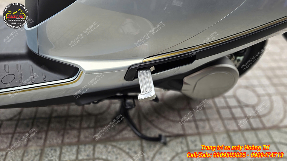 Độ bật gác chân sau tự động cho xe Honda UC3