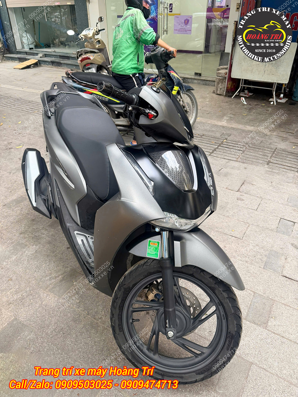 Mão (ốp đầu) và mặt nạ Motorart kiểu SH 350 lắp SH 2026