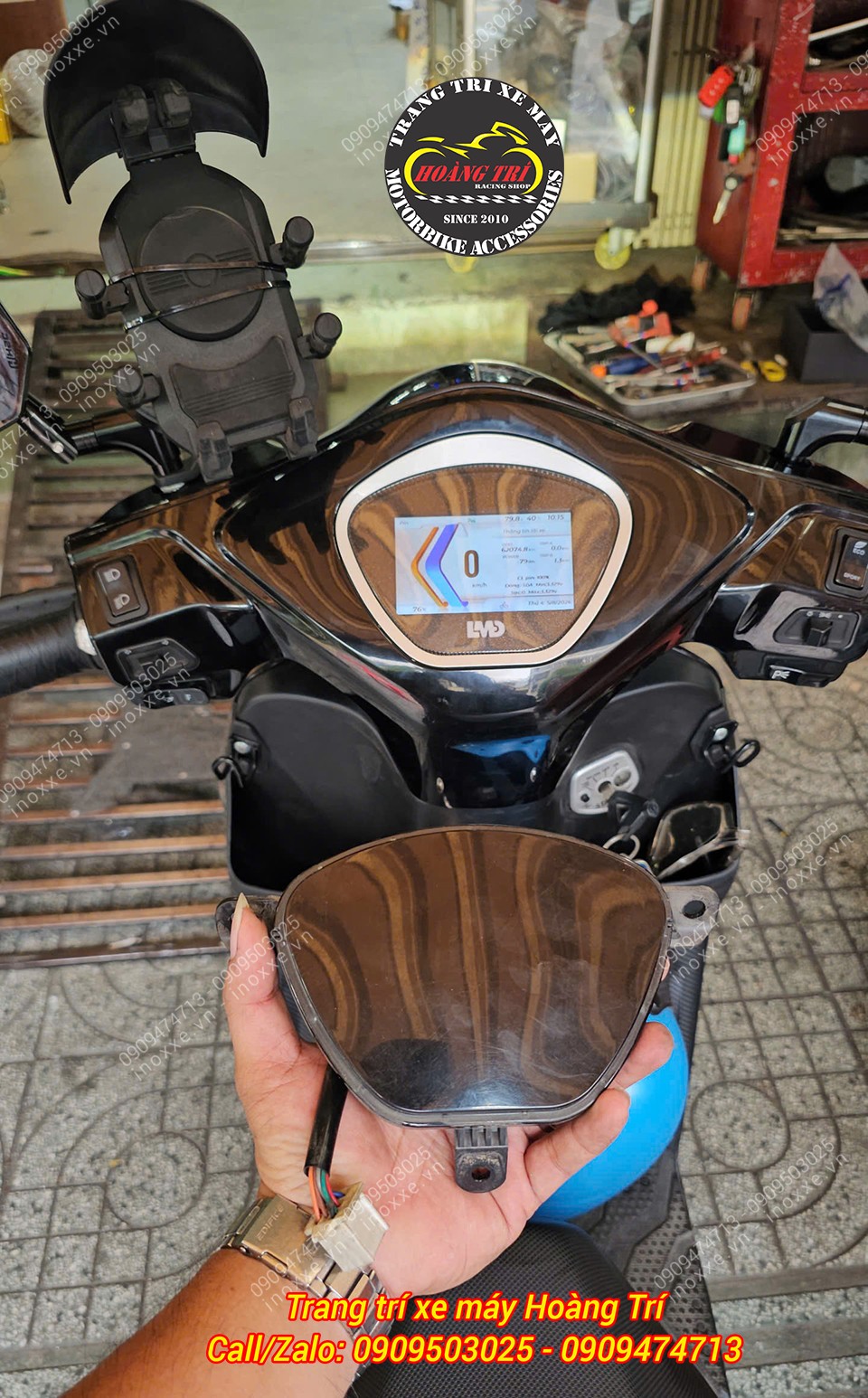 Đồng hồ TFT xe máy điện Vinfast Feliz