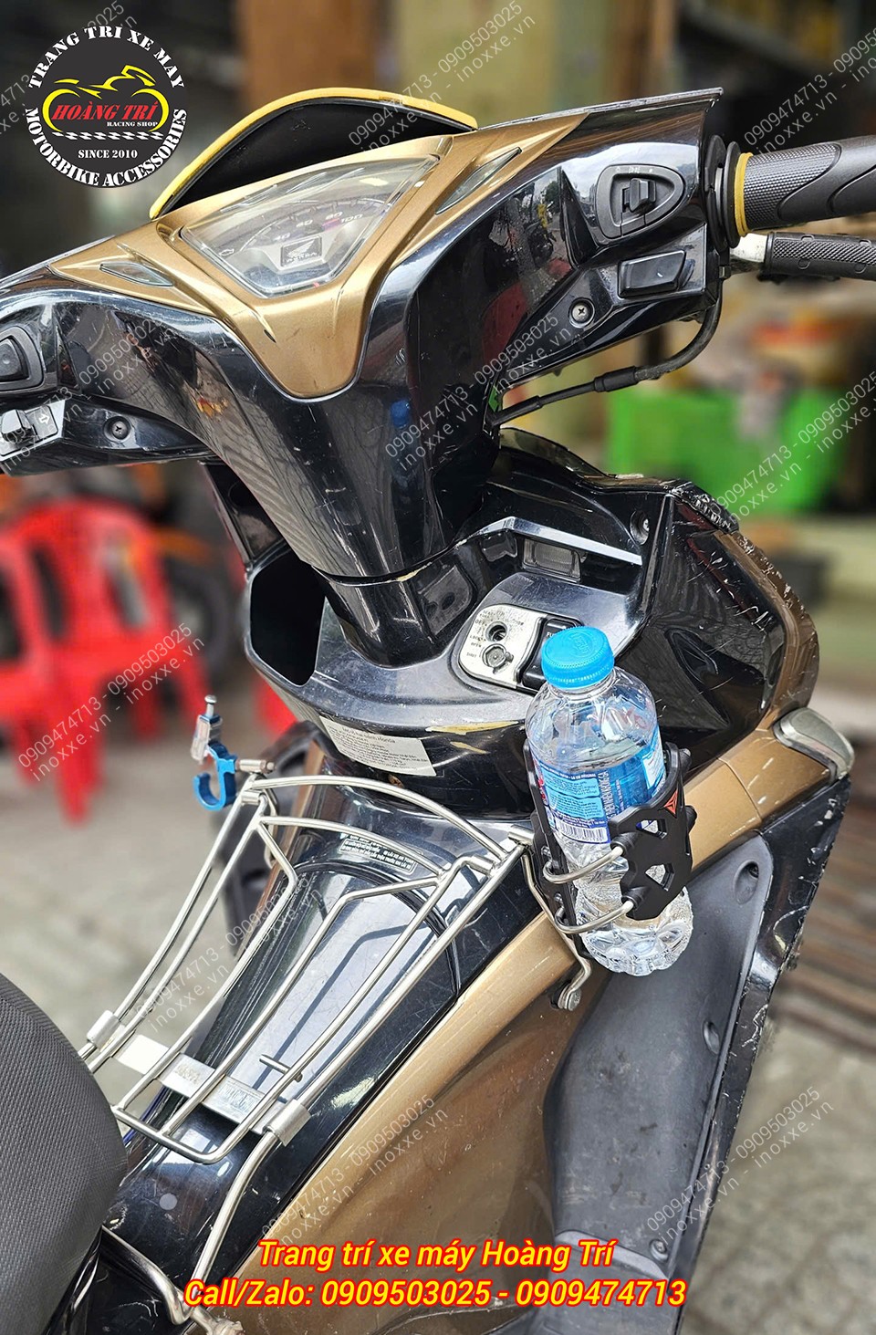 Giá đỡ chai nước MotoWolf DH1