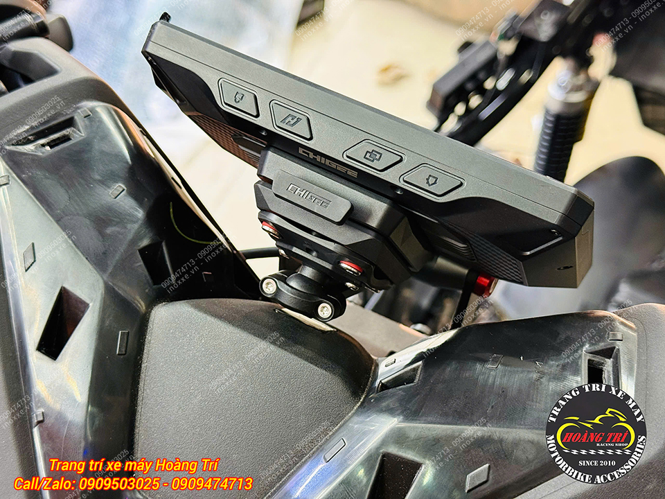 Thanh ngang GPS PCX 160 tích hợp móc treo đồ