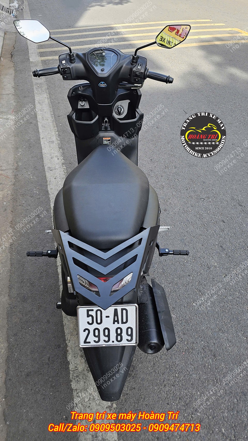 Gác chân phụ Yamaha Gear